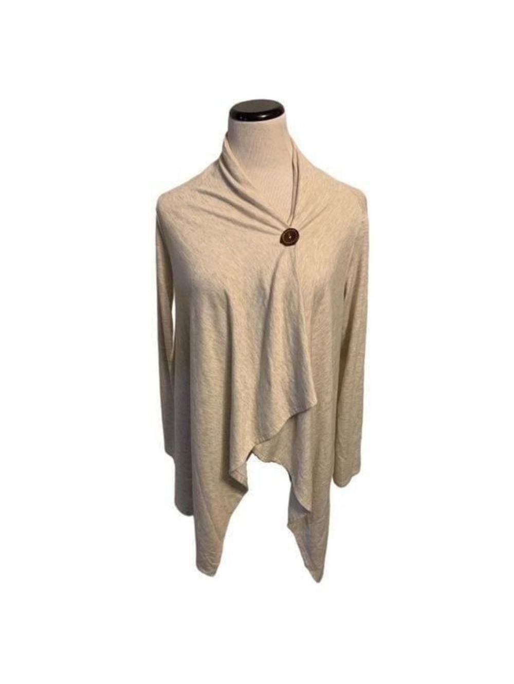 New! Bobeau One Button Cardigan Sz M